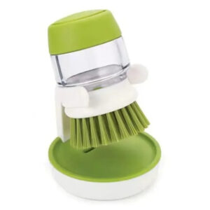 Dishwashing Brush with Soap Dispenser Household Soap Dispenser Dishwashing Brush Kitchen Dishwashing Brush with Holder