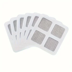 Disposable Shower Drain Hair Catchers (Pack of 18/12/6) - Mesh Covers for Clogged Drain Prevention