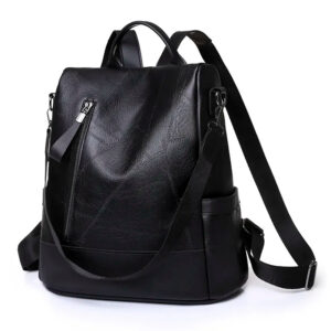 2024 New Hot Women’s Backpack Designer High Quality Soft Leather Simple Fashion Backpack Large Capacity Antitheft Shoulder Bags