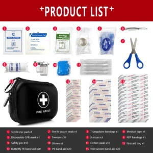 First Aid Small Medical Kit Box