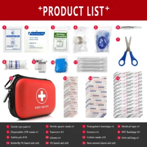 First Aid Small Medical Kit Box