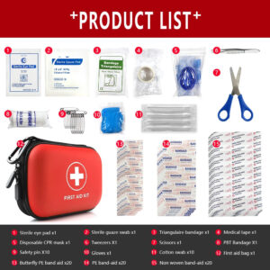 First Aid Small Medical Kit Box