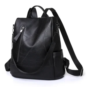 2024 New Hot Women’s Backpack Designer High Quality Soft Leather Simple Fashion Backpack Large Capacity Antitheft Shoulder Bags