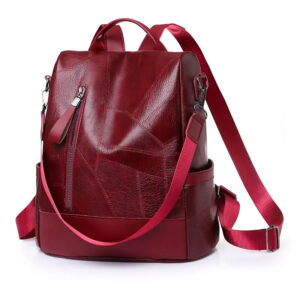 2024 New Hot Women’s Backpack Designer High Quality Soft Leather Simple Fashion Backpack Large Capacity Antitheft Shoulder Bags