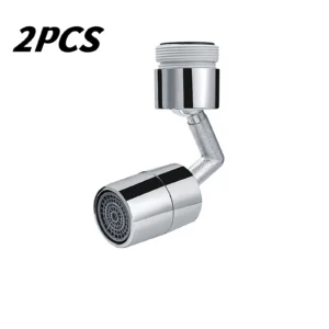 Filter Faucet -Kitchen 720� Rotatable Splash Filter Faucet Sprayer Head Flexible Bathroom Tap Extender