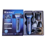Kemei KM-6330 (3 in 1) Shaver, Hair ,Beard And Nose Trimmer - Image 3