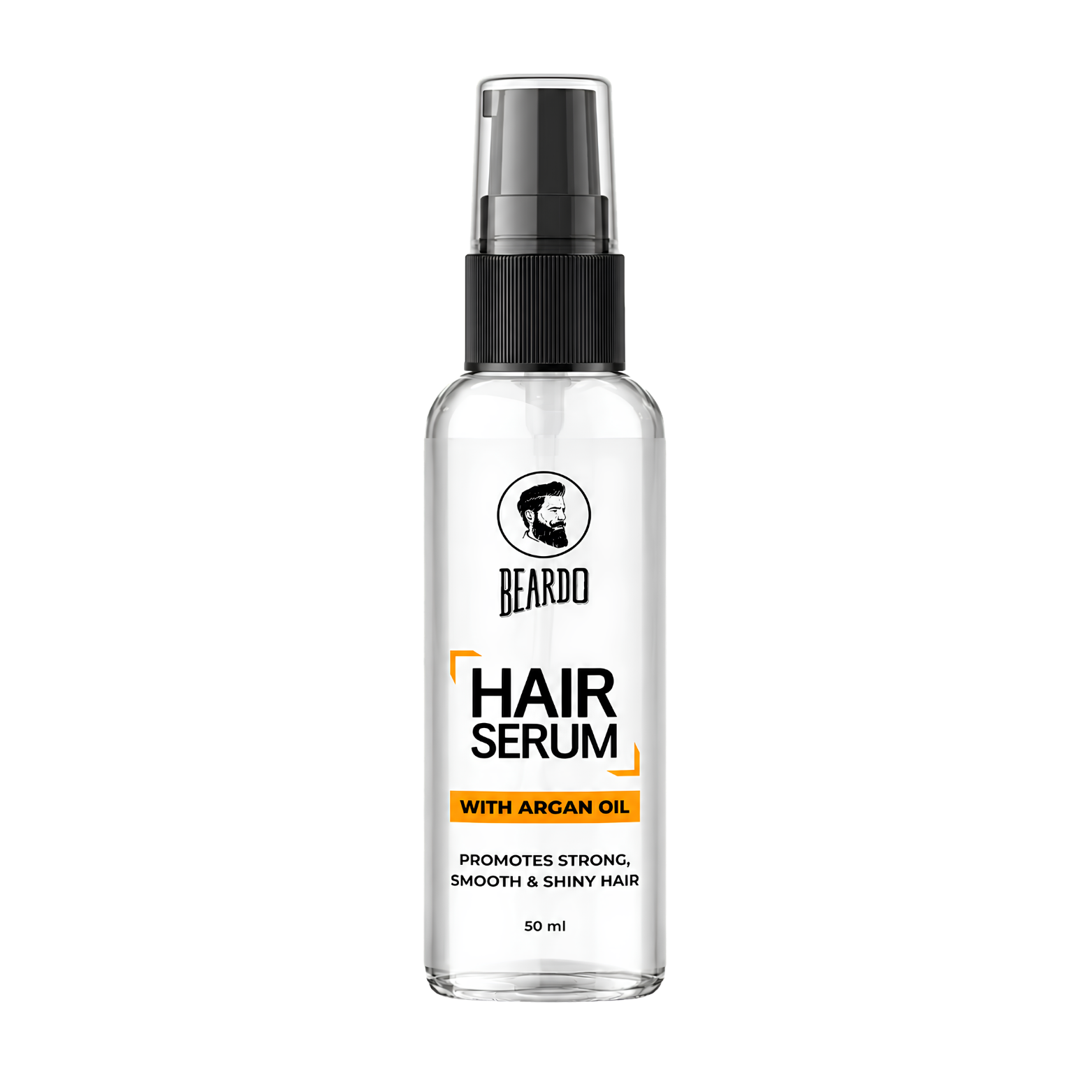 Beardo-Hair-Serum-with-Argan-Oil.png Beardo Hair Serum with Argan Oil – 50ml | Instant Shine & Anti-Frizz - Image 1