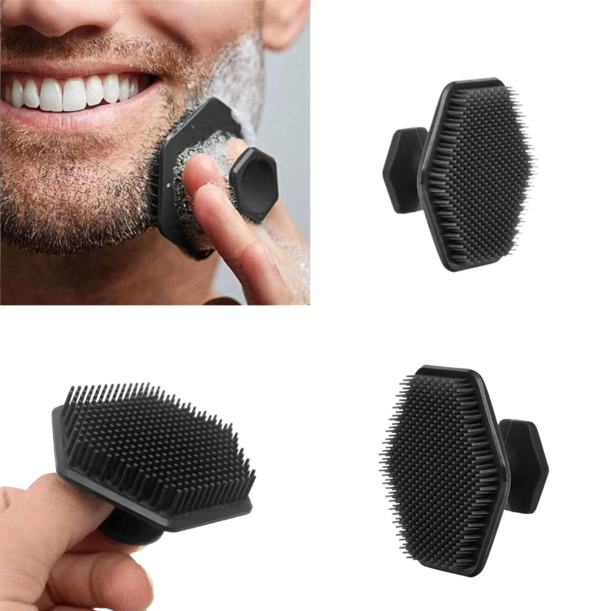 Body-Comb-1200x1200 Silicone Face Scrubber Cleansing Brush | Ultra Soft - Image 1